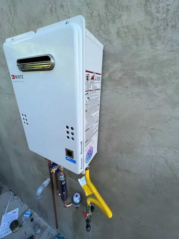 Tankless water heater installation for Minnetrista homes